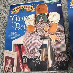 Daisy Kingdom Ginger Boy Doll Craft Kit